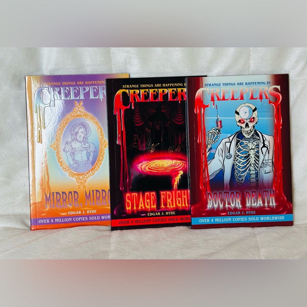 NEW Set Of 3 Creepers Series #2, 9, & 10 by Edgar J. Hyde Paperbacks